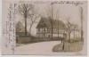 VERKAUFT !!!    AK Foto Höckendorf Strasse mit Häusern b. Laußnitz Königsbrück Lausitz 1915 RAR