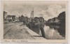 VERKAUFT !!!   AK Foto Husum Hafen und Schiffbrücke Schiff Argus Stettin 1940