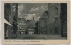 AK Kiel Obere Holstenstrasse Markt mit Nikolaikirche 1935