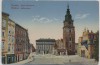 VERKAUFT !!!   AK Krakau Rathausturm Kraków Polen 1910