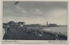 AK Nordseebad Büsum Südstrand mit Zeppelin 1935