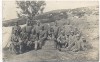AK Foto Gruss aus dem Balkan 9. Sektion Soldatengruppe Zelt 1.WK 1915 1916