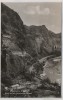 AK Foto Oberstein a. d. Nahe Blick auf die Gefallenen Felsen Feldpost 1939
