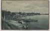 AK Wittenberge Hafen mit Fabrik Schiffe Goldrand 1915