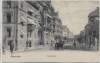 VERKAUFT !!!   AK Wiesbaden Taunusstrasse mit Pferdekutsche 1904