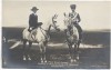 AK Prinz Ernst August Herzog zu Braunschweig und Lüneburg mit Gemahlin auf Pferd mit Uniform Husaren 1910