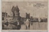 VERKAUFT !!!   AK Stralsund Hafenpartie mit Lotsenwache 1921