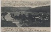 VERKAUFT !!!   AK Oelknitz Blick ins Saaletal vom Trompeterfelsen aus mit Brücke und Gasthof b. Rothenstein Jena 1904 RAR