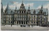 AK Wiesbaden Rathaus mit Menschen 1906