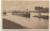 VERKAUFT !!!   AK Lampertheim Rheinhafen mit Dampfer 1918