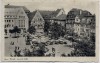 AK Jena Markt Feuchte Ecke mit Fahnen Feldpost 1939