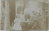 AK Foto Kaichen (Niddatal) Gruppenbild Familie vor Haus 1910