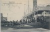AK Bremerhaven Anbordgehen der Kajütspassagiere vor der Lloydhalle viele Menschen Dampfer 1904 RAR