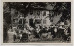 AK Foto Bayreuth Schloß Eremitage Schloß-Cafe und Restaurant viele Menschen 1935