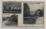 AK Gruss aus Abtshagen Oberförsterei und Kirche b. Wittenhagen Grimmen 1911 RAR