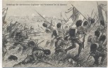 AK Feldpost 1.WK Niederlage der verbündeten Engländer und Franzosen bei St. Quentin Kaiserliche Marine Stempel 1914