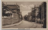 AK Edenkoben Villastraße mit Straßenbahn 1920