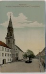AK Edenkoben Marktplatz protestantische Kirche und König Ludwig-Denkmal 1910 RAR