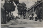 AK Bevensen Lüneburger Straße mit Menschen 1909 RAR