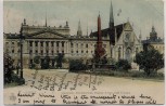 AK Leipzig Universität Mendebrunnen Pauliner Kirche Cafe Francais 1902