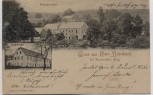 AK Gruss aus Kleinbobritzsch bei Frauenstein im Erzgebirge Gasthof Fürstenthal 1901