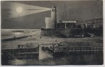 AK Kolberg Kołobrzeg Abendstimmung mit Leuchtturm Pommern Polen 1929