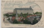 VERKAUFT !!!   AK Weißenfels Schloss von der Promenade aus 1901