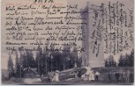 AK Suhl in Thüringen Bismarckturm auf dem Domberg 1904