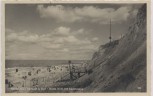 AK Nordseebad Kampen auf Sylt Rotes Kliff mit Badetreppe 1936
