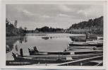AK Am Heidesee bei Gifhorn mit Booten 1935