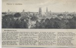 AK Münster in Westfalen Liedkarte Westfaolen-Leed 1910