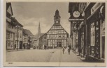 AK Uslar Langestrasse mit Rathaus 1931
