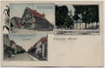 AK Gruss aus Aerzen Hauptstrasse Gasthaus zum Deutschen Hause 1907 RAR