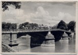 VERKAUFT !!!   AK Hoya an der Weser Reiter auf Brücke 1937 RAR