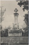 AK Hradec Králové Schlachtfeld bei Königgrätz 1866 Denkmal des k. u. k. 51. Inf.-Reg. im Swibwald Tschechien 1910