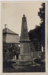 AK Foto Bojiště u Hradec Králové Schlachtfeld bei Königgrätz 1866 Denkmal im Ort Tschechien 1930 RAR