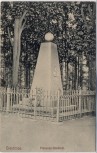 VERKAUFT !!!   AK Trautenau Trutnov Preussen-Denkmal 1866 Böhmen Tschechien 1907