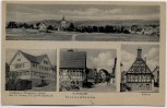 AK Mehrbild Steinenbronn Gasthaus z. Löwen Rathaus Ortsansicht ... 1943