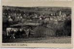 AK Foto Aulendorf in Württemberg Ortsansicht mit Kühen 1939