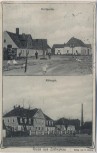 AK Gruss aus Zschepkau Dorfpartie Rittergut bei Löberitz Bitterfeld-Wolfen 1912 RAR