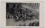 AK Foto Lutherstadt Eisleben Jubiläumsfeier 450.Geburtstag Luthers viele Menschen Umzug 1933 RAR