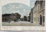 VERKAUFT !!!   AK Gruss aus Brand in Sachsen Brand-Erbisdorf Ortsansicht mit Gasthof Hotel Zum Kronprinzen 1902 RAR