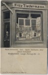 VERKAUFT !!!   AK Wolfenbüttel Lange Herzog-Strasse 11 Musik-Instrumente Fritz Tiedermann Geschäft 1910 RAR