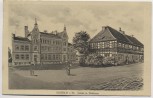 Künstler-AK Eisfeld in Thüringen Schule und Diakonat 1924 RAR