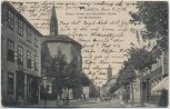 AK Einbeck Benser Strasse mit Neustädter Kirche und Marktstrasse 1905 RAR