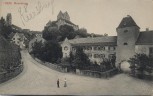 AK Meersburg am Bodensee Ortsansicht mit Schloß 1910