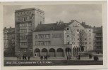 VERKAUFT !!!   AK Foto Wien XXI. Gemeindehaus am F.A.C.-Platz Februaraufstand Einschüsse Österreich 1934