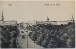 AK Riga Blick auf die Stadt Feldpost Lettland 1917
