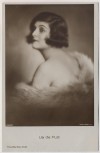 AK Foto Lya de Putti mit Pelz Schauspielerin 1925