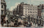 AK London The Strand and Charing Cross Station Großbritannien 1910